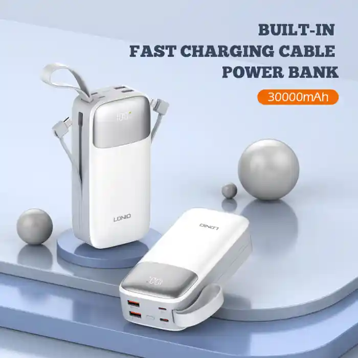LDNIO PQ30 Power Bank 30000mAh USB-C Fast Charging